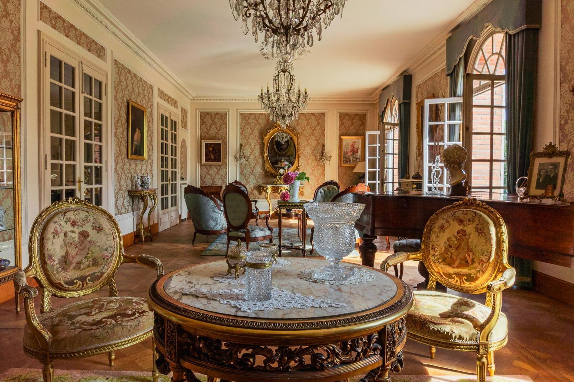 Castel Bois Marie, Maison D'Hotes Montauban Esterno foto The drawing room